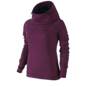 Nike Tech Fleece Pullover Mulberry